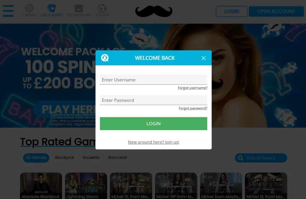 Mr Play Login